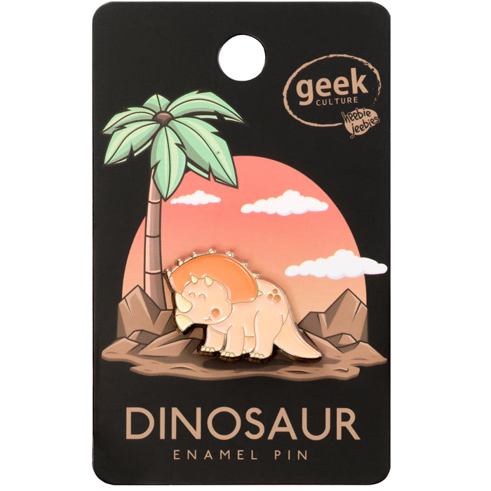 Dinosaur Triceratops Pin