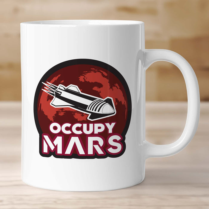 Occupy Mars Mug